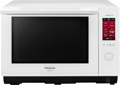 【中古】 パナソニック オーブンレンジ スチーム ビストロ 26L 液晶タッチパネル ホワイト NE-BS657-W|ベアホームズ