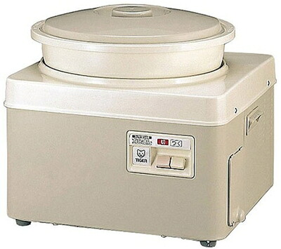 【中古】 タイガー 餅つき機 「力じまん」 三升 グレイッシュベージュ SME-5400-CR