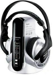 【中古】 Panasonic デジタルコードレスサラウンドヘッドホン RP-WH5000-S