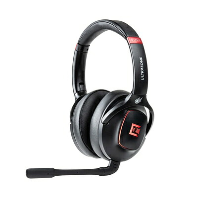 【中古】 ULTRASONE METEOR ONE [無線/有線ゲーミングヘッドセット&無線ヘッドホンの3way対応] 15時間再生 密閉型 S-Logic搭載 超低遅延モード搭載 取り外し対応ブームマイク マイク付有線接続対応 IP54防塵防水 LEDライトエフェクト Switch対応