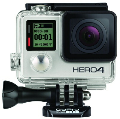 【中古】 【国内正規品】 GoPro ウェアラブルカメラ HERO4 シルバーエディション アドベンチャー 2.7K30/1080p60 CHDHY-401-JP