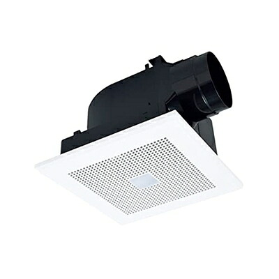 【中古】 三菱電機(MITSUBISHI ELECTRIC) 天井埋込形ダクト用換気扇 サニタリー用 人感センサー付 定風量タイプ VD－20ZAVC6