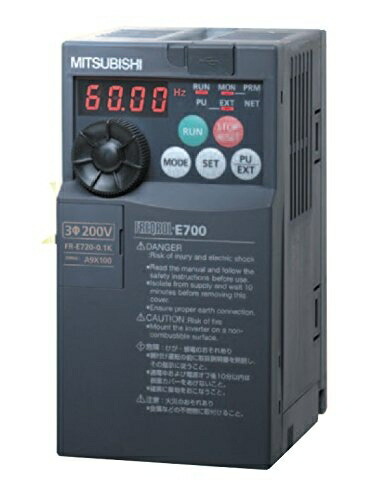 【中古】 三菱電機 小型パワフルインバータ FR-E720-0.2K