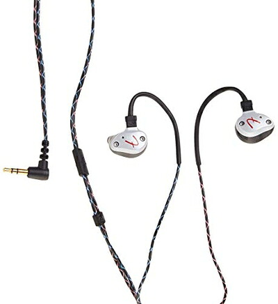 【中古】 Fender NINE [Olympic Pearl] 9.25mmダイナミックドライバー搭載イヤホン IEM2pinコネクター採用
