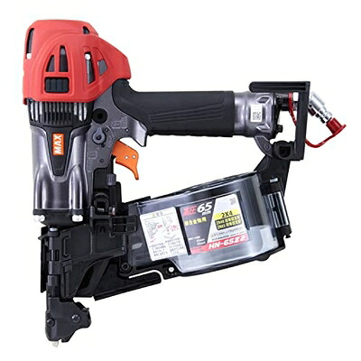 【中古】 MAX 高圧スーパーネイラ 継ぎ合わせる鉄器用 65粍 HN-65Z2