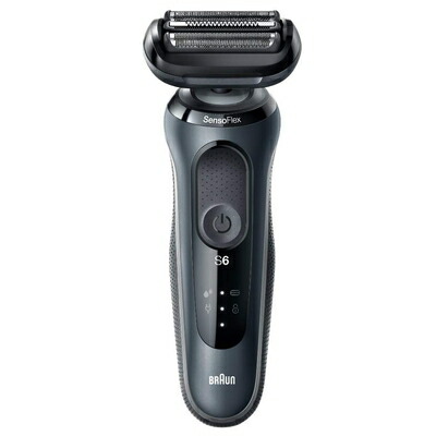 【中古】 ブラウン メンズシェーバー（ノワールブラック）BRAUN Series6（シリーズ6）【3枚刃】 60-N4000CS