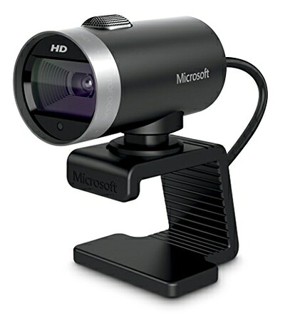 【中古】 マイクロソフト LifeCam Cinema H5D-00020 : web写真機 在宅 固定ディスク 720p オート興味の中心 響動めき取り止める内蔵マイクロホン web円卓会議用 USB-A ( 黒いこと ) PCアクセサリー-パソコン・周辺機器