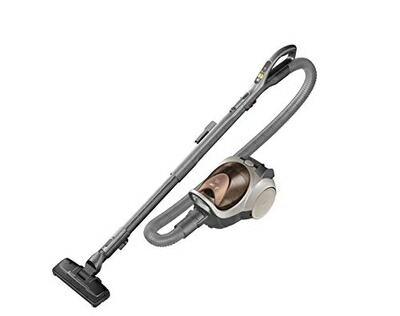【中古】 三菱電機(MITSUBISHI ELECTRIC) 紙パック掃除機 Be-K (ビケイ) 小型 日本製 軽量 パワーブラシ ブラウン TC-FXF7P-T
