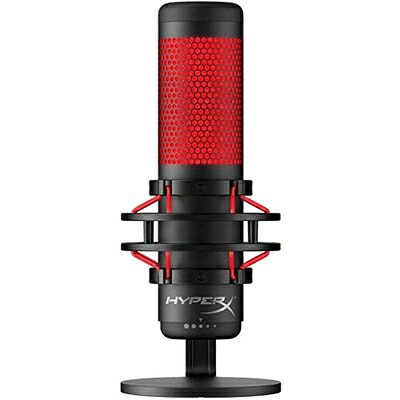 【中古】 HyperX QuadCast スタンドアロンマイク ストリーマー/コンテンツクリエーター/ゲーマー向け/PC,PS4使用可能 HX-MICQC-BK 並行輸入品 [並行輸入品]