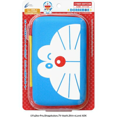 【中古】 ドラえもん ポーチ ( Switch 用) フェイス