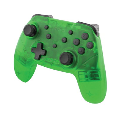 【中古】 NYKO ワイヤレス コア コントローラー Switch&PC専用 クリアグリーン