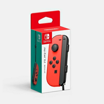 【中古】 Joy?Con(L) ネオンレッド(ニンテンドーストア限定)|ベアホームズ