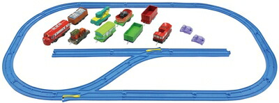 【中古】 プラレール チャギントンプラレール ウィルソンと持ちはこびのいっぱい鉄道車両仕掛ける おもちゃ-ミニカー・トイカー