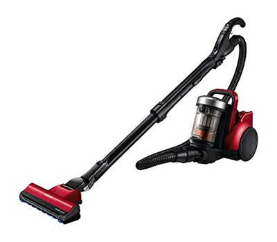 【中古】 日立 掃除機 パワかる サイクロン式 本体日本製 軽量ボディ 自走式 CV-SP300H R ルビーレッド