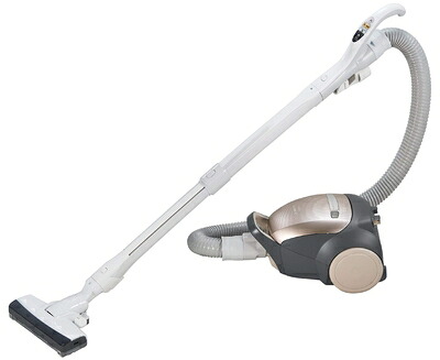 【中古】 パナソニック 紙パック式掃除機 小型軽量パワーノズル 親子ノズル 軽量 本体2.7kg シャンパンゴールド MC-PK21G-N｜ベアホームズ