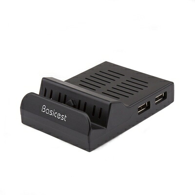 【中古】 Basicest 任天堂 Switch 充電スタンド タイプ-C ドック アダプター 放熱性 小型 携帯便利 TV接続 HDMI変換
