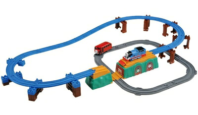 【中古】 プラレール きかんしゃトーマス バーティときょうそう! のびーるにじの橋セット