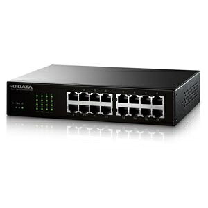 【中古】 アイ・オー・データ機器 Gigabit対応16ポートスイッチングハブ ETG-ESH16NB