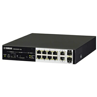 【中古】 YAMAH ヤマハ SWX2310P-10G 賢しいL2 PoE取り替えっこ