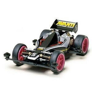 【中古】 タミヤ レーサーミニ四駆シリーズ アバンテJr. ブラックスペシャル 18506
