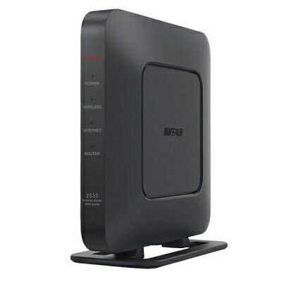 【中古】 WSR-2533DHPL2/DB [無線LAN親機 11ac/n/a/g/b 1733+800Mbps ブラック]