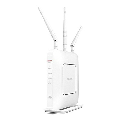 【中古】 BUFFALO WiFi 無線LAN ルーター WXR-1901DHP3 11ac ac1900 1300+600Mbps デュアルバンド 4LDK 3階建向け 【iPhone8/iPhoneX/iPhoneXS/Amazon Echo メーカー動作確認済み】
