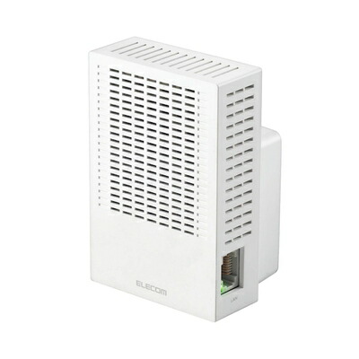 【中古】 エレコム WiFi 無線LAN 中継器 11ac 867+300Mbps 離れ家モード搭載 ハイパワータイプ ホワイト WTC-C1167GC-W