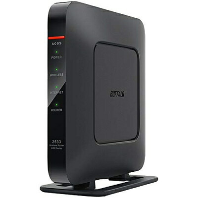 【中古】 バッファロー 11ac対応 1733＋800Mbps 無線LANルータ（親機単体） WSR-2533DHPL-C【iPhone13/12/11メーカー動作確認済み】