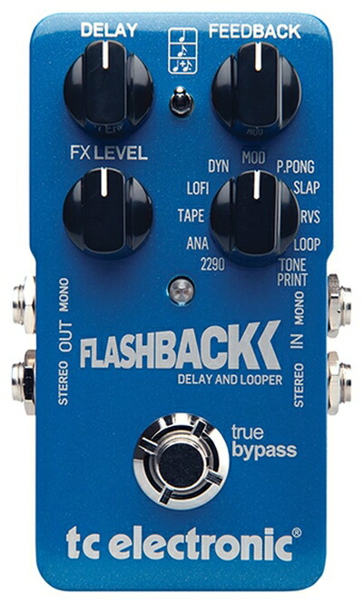 【中古】 tc electronic Flash Back DELAY & LOOPER ギターエフェクター