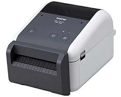【中古】 ブラザー工業 TD-4510D 4in付け紙幅 モノクロ 感熱付け紙印刷人/300dpi/USB/RS-232C