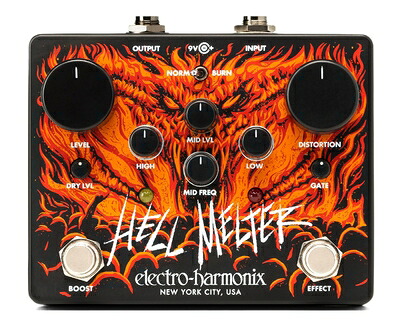 【中古】 ELECTRO-HARMONIX エレクトロハーモニクス Hell Melter Advanced Metal Distortion ディストーション ヘルメルター ギターエフェクター 30,225円