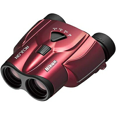 【中古】 Nikon ズーム双眼鏡 アキュロンT11 8-24x25 ポロプリズム式 8-24倍25口径 レッド ACT11RD