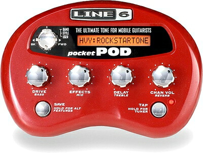 【中古】 Line6 (ライン6) アンプシミュレーター POCKET POD 【国内正規品】｜ベアホームズ