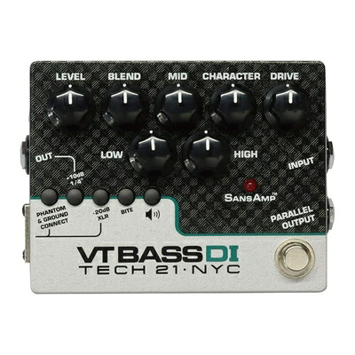 【中古】 TECH21 SANSAMP Ampeg style アナログ・シミュレーター DIボックス VT Bass DI 【国内正規品】