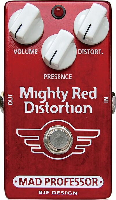 【中古】 Mad Professor マッドプロフェッサー エフェクター ディストーション (New) Mighty Red Distortion 【国内正規品】