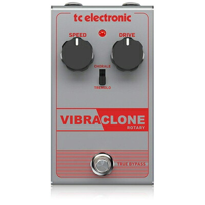 【中古】 TC Electronic ロータリスピーカーエミュレーションペダル ギターエフェクター 60年代ロータリースピーカーを再現 シンプルな操作 トゥルーバイパス VIBRACLONE ROTARY|ベアホームズ