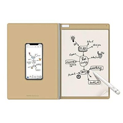 【中古】 Royole RoWrite 2 スマートライティングノートブック 本物の紙ペン付き LCDスクリーンなし オフィス アート ビジネス用 手書きをデジタルでキャプチャ デジタル変換