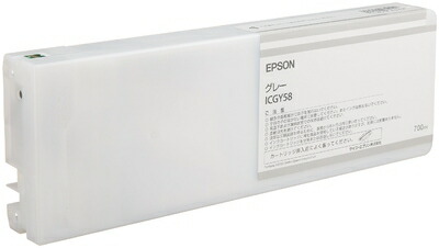 【中古】 エプソン ICGY58 MAXART PX-P/K3インキ 700ml 薄墨色