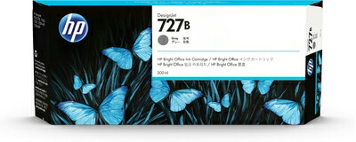 【中古】 HP インキ薬莢 727B 3WX21A 300ml 薄墨色