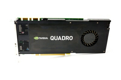 【中古】 .NVIDIA`. HP Quadro K4200 4GB DVI 2X-DP PCIe GPU J0G90A 783875-001 グラフィックスカード