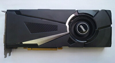 【中古】 MSI Computer GTX 1080 AERO 8G OC NVIDIA GeForce GDDR5X DVI/HDMI/3DisplayPort PCI-Express Video Card [並行輸入品]｜ベアホームズ