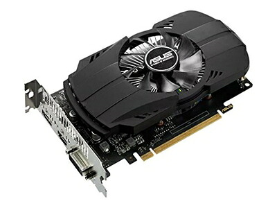 【中古】 ASUS NVIDIA GeForce GTX1050TI搭載ビデオカード オーバークロック メモリ4GB PH-GTX1050TI-4G