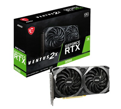 MSI AERO ITX GeForce RTX 3050 8GB 中古品 中古】MSI GeForce RTX 3050 AERO ITX 8G OC RTX3050/8GB(GDDR6