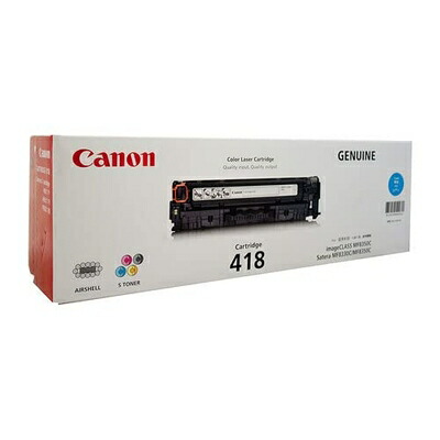 【中古】 キヤノン CRG-418CYN カートリッジ418 シアン