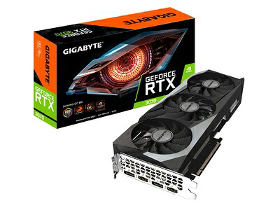 【中古】 GIGABYTE (ギガバイト) GeForce RTX 3070 ゲーミング オーバークロック OC 8G (REV2.0) グラフィックカード、WINDFORCE ファン x 3、LHR、8GB 256ビット GDDR6、GV-N3070GAMING OC-8GD REV2.0 ビデオカード｜ベアホームズ