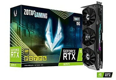 【中古】 ZOTAC GAMING GeForce RTX 3070 Ti Trinity OC グラフィックスボード ZT-A30710J-10P VD7769 87,494円