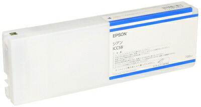 【中古】 セイコーエプソン インキ薬莢 シアン 700ml (PX-H10000/H8000用) 州際通商委員会58