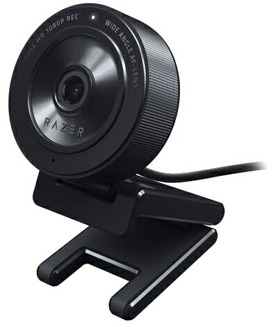 【中古】 Razer Kiyo X ストリーミング ウェブカメラ Webカメラ USB 2.0 フルHD 1080p 30FPS / 720p 60fps オートフォーカス装備 カスタマイズ設定 207万画素 画角 82° 柔軟な取付けオプション Windows 10 / OBS/Xsplit 対応 RZ19-04170100-R3M1