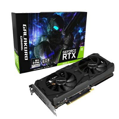【中古】 老練家目標にする NVIDIA GeForce RTX3060Ti積み上げる グラフィックゲーム盤 GDDR6 8GB GALAKURO GAMINGつづき物 デュアル愛読者 GG-RTX3060Ti-E8GB/DF