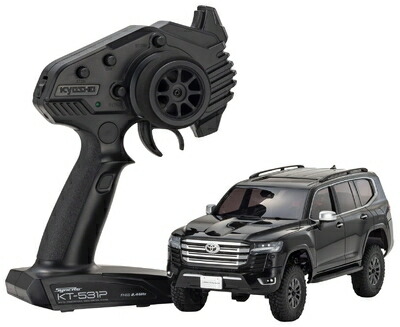 【中古】 京商 ミニッツ4×4 レディセット トヨタ ランドクルーザー 300 ブラック 電動ラジオコントロール 32533BK